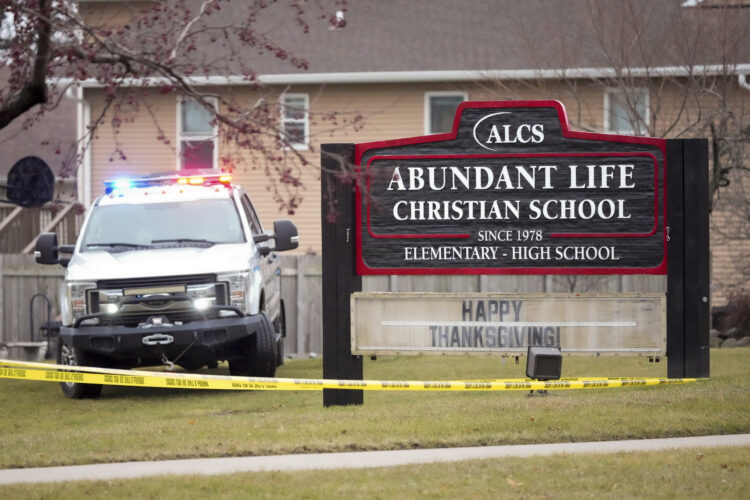 Shooting reported at Wisconsin Christian school